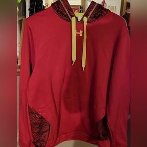 Under Amour Men UA Football All Season Combine Hoodie Sweatshirt